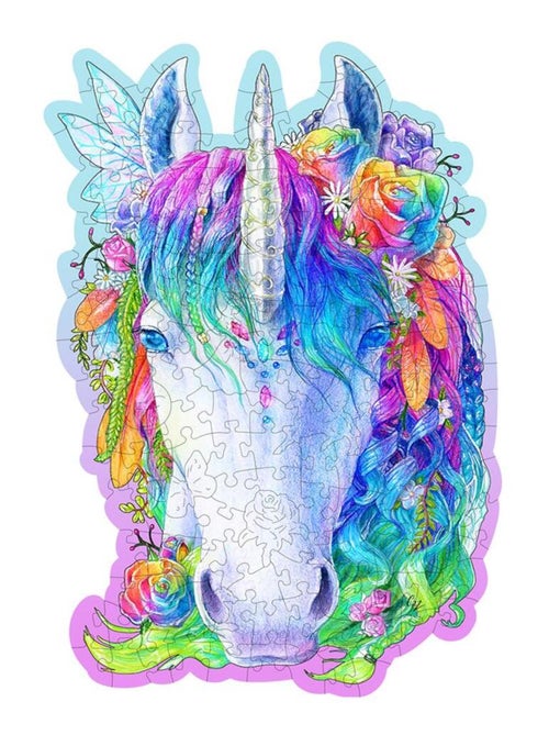 Puzzle en bois Licorne élégante 150 pcs - Kiabi