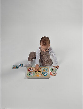 Puzzle en bois musical Tiny Love - Farmers Funday