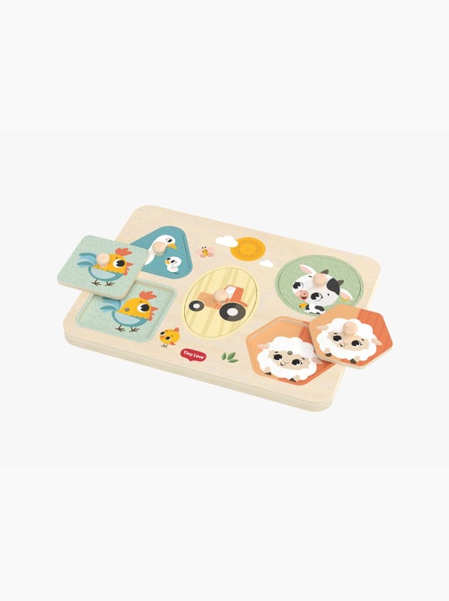 Puzzle en bois musical Tiny Love - Farmers Funday - Kiabi