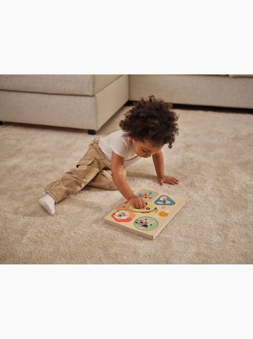 Puzzle en bois musical Tiny Love - Farmers Funday - Kiabi