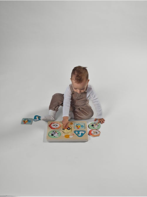Puzzle en bois musical Tiny Love - Farmers Funday - Kiabi