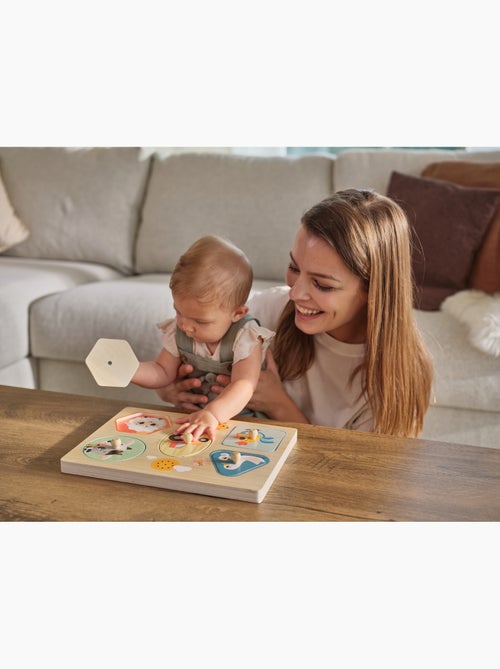 Puzzle en bois musical Tiny Love - Farmers Funday - Kiabi