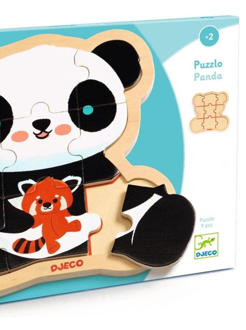 Puzzle en bois Panda - Kiabi