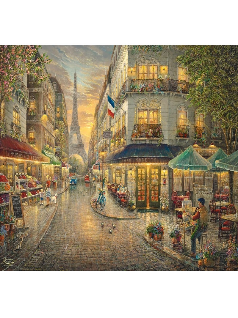 Puzzle en bois Paris pittoresque 1000 pcs N/A - Kiabi