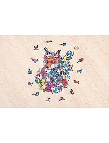 Puzzle en bois Renard coloré - 150 pièces - - Ravensburger
