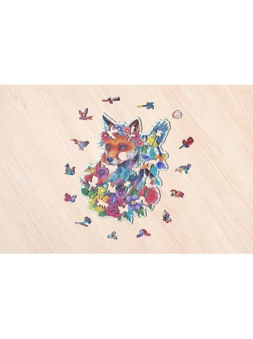 Puzzle en bois Renard coloré - 150 pièces - - Ravensburger - Kiabi
