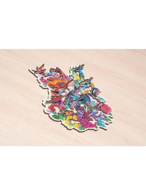 Puzzle en bois Renard coloré - 150 pièces - - Ravensburger - Kiabi