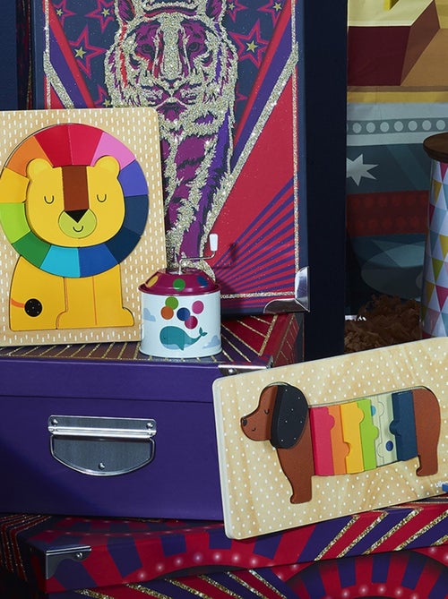 Puzzle encastrement lion Andy Westface - Kiabi