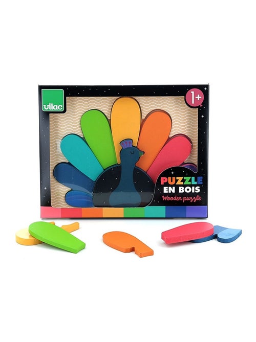 Puzzle encastrement paon Andy Westface - Kiabi