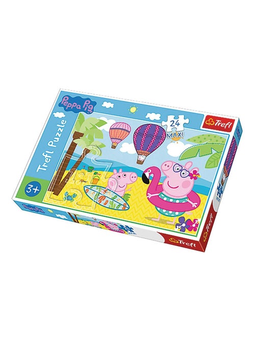 Puzzle enfant + 3 ans 24 pièces PEPPA PIG - Kiabi