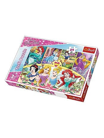 Puzzle enfant + 3 ans 24 pièces PRINCESSES