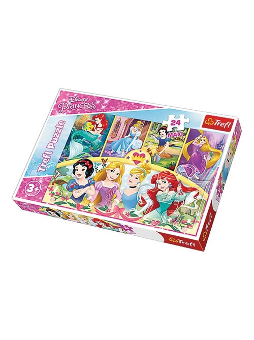 Puzzle enfant + 3 ans 24 pièces PRINCESSES - Kiabi