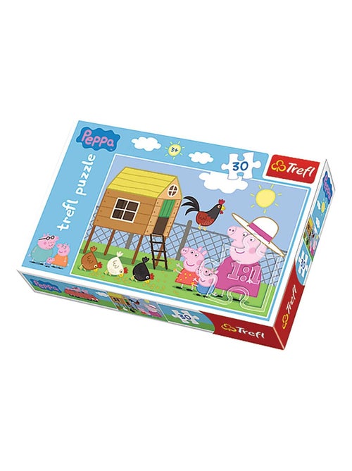 Puzzle enfant + 3 ans 30 pièces PEPPA PIG - Kiabi