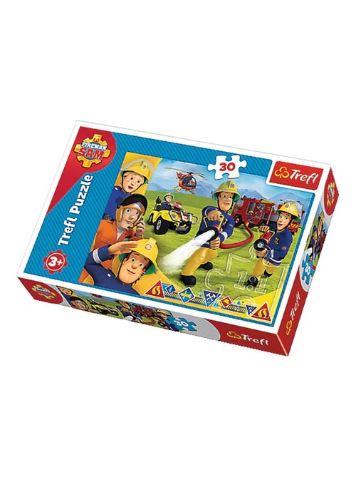 Puzzle enfant + 3 ans 30 pièces SAM LE POMPIER - Kiabi
