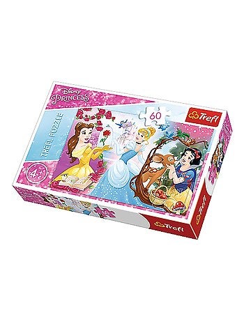 Puzzle enfant + 4 ans 60 pièces PRINCESSES