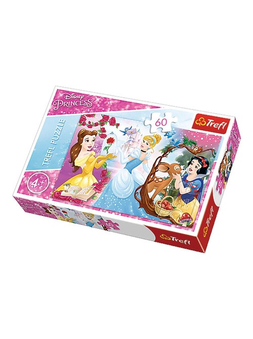 Puzzle enfant + 4 ans 60 pièces PRINCESSES - Kiabi