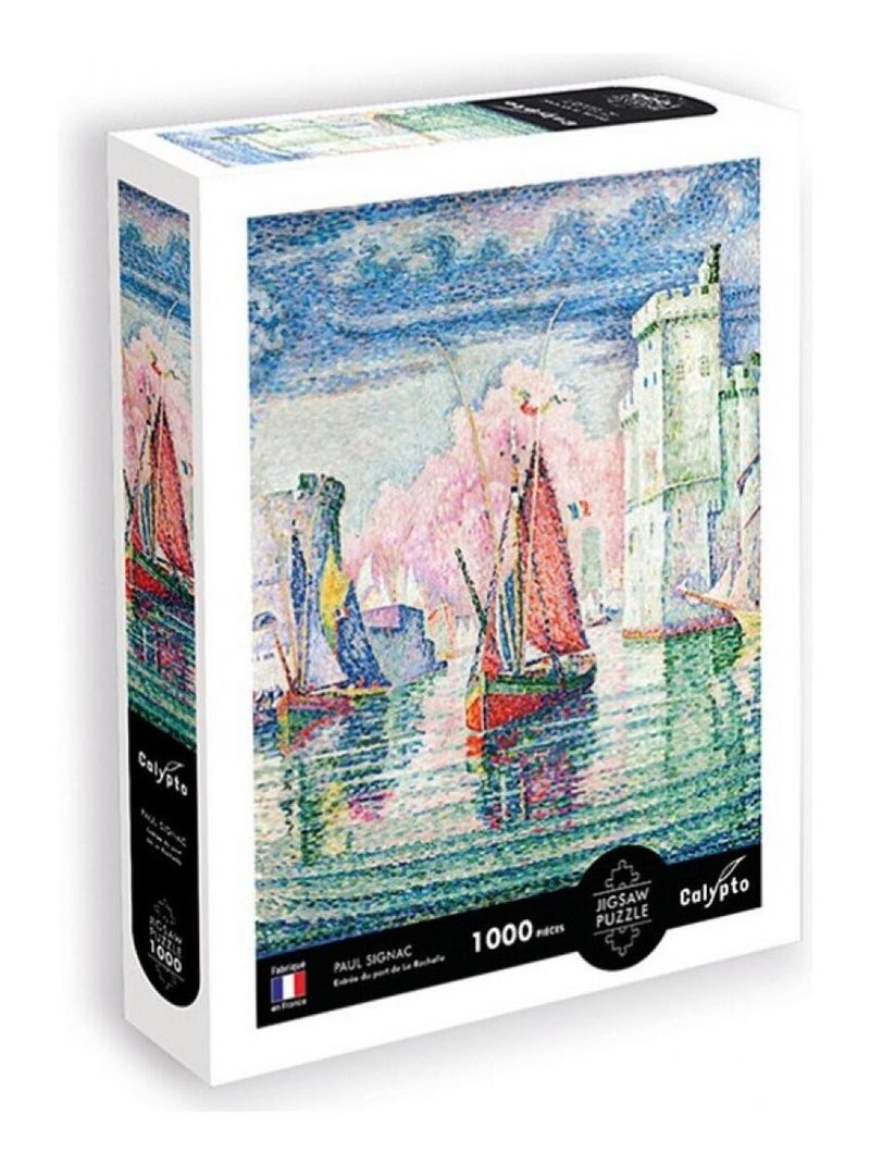 Puzzle Entree du  port de La Rochelle - Paul signac 1000p N/A - Kiabi