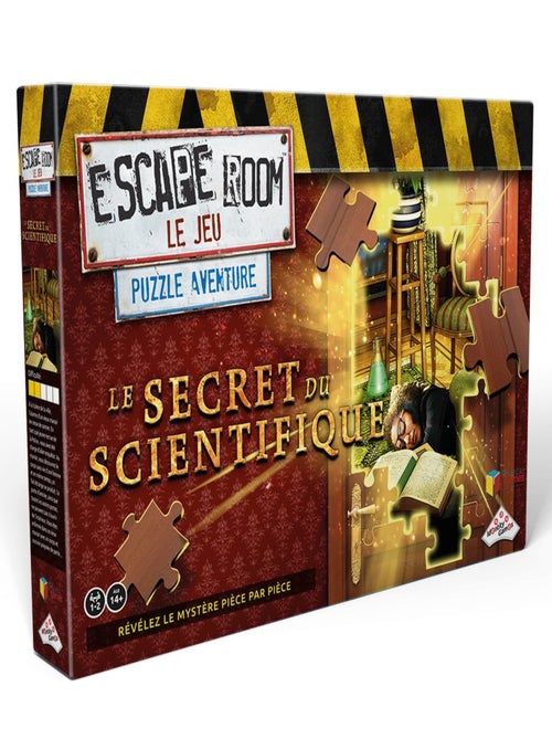Puzzle escape - le secret du scientifique - Kiabi