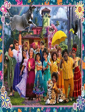 Puzzle Famille Madrigal Encanto 100 pcs XXL