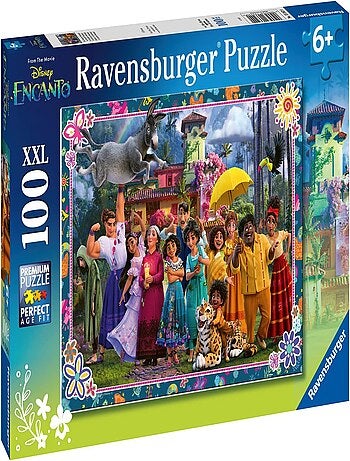 Puzzle Famille Madrigal Encanto 100 pcs XXL