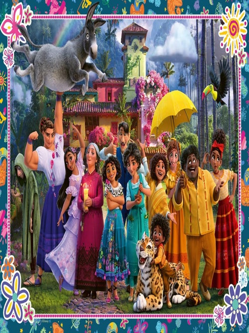 Puzzle Famille Madrigal Encanto 100 pcs XXL - Kiabi