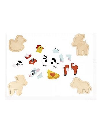 Puzzle en bois Alphabet Dinosaure LANKA KADE - Maman Natur'elle