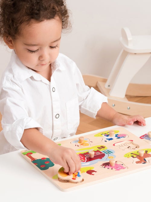 Puzzle Ferme 8 pcs - Kiabi