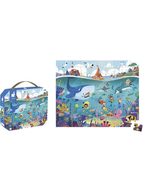 Puzzle fonds marins 100 pcs - Kiabi
