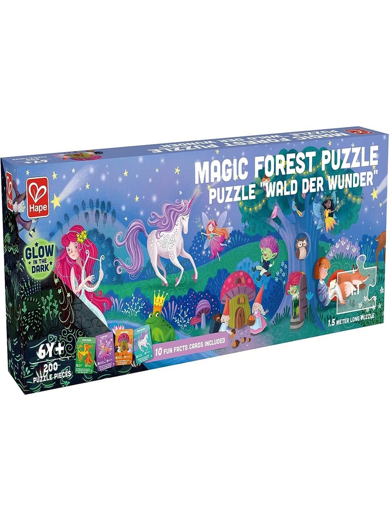 Puzzle Forêt des Miracles Phosphorescent XXL N/A - Kiabi