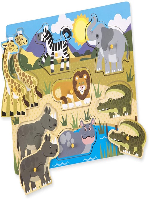 Puzzle formes savane 7 pièces - Kiabi