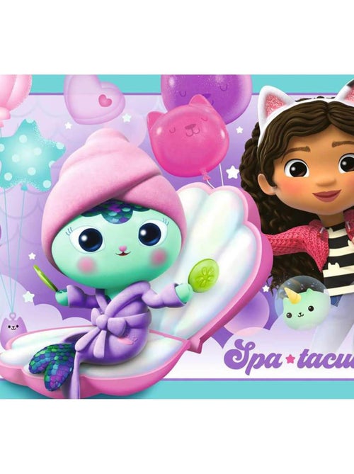 Puzzle Gabby soirée pyjama 2x12 pcs - Kiabi