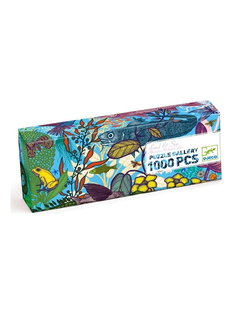 Puzzle Gallery Land and Sea - 1000 pièces N/A - Kiabi