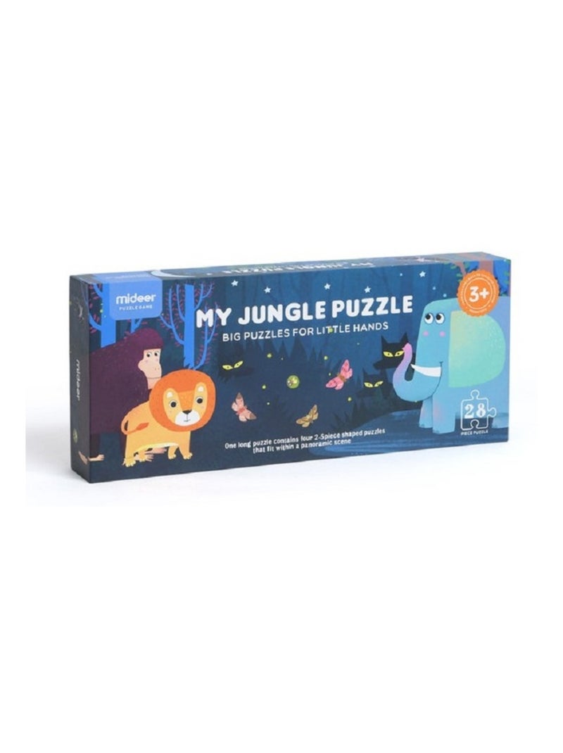 Puzzle géant de sol Jungle N/A - Kiabi