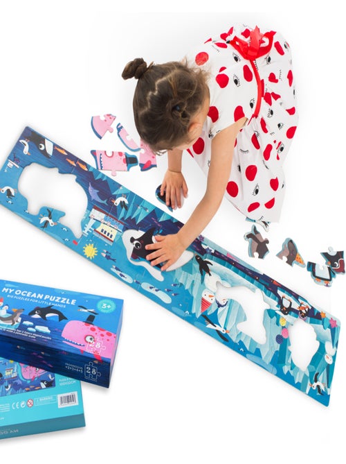 Puzzle géant de sol Océan - Kiabi