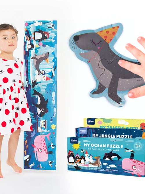 Puzzle géant de sol Océan - Kiabi