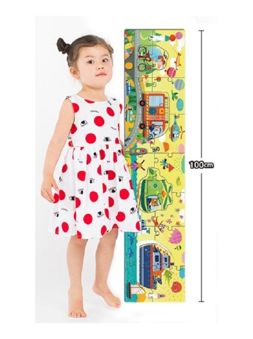 Puzzle géant de sol Véhicules - Kiabi