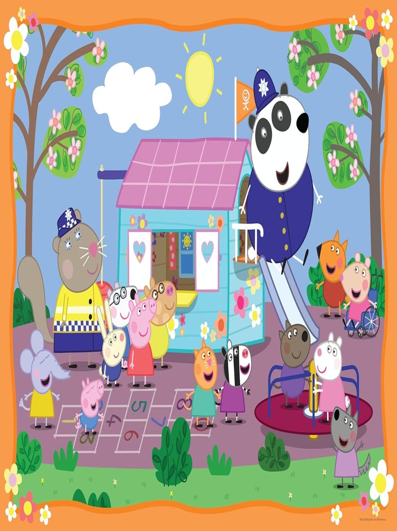 Puzzle géant Le club de Peppa Pig 24 pcs N/A - Kiabi