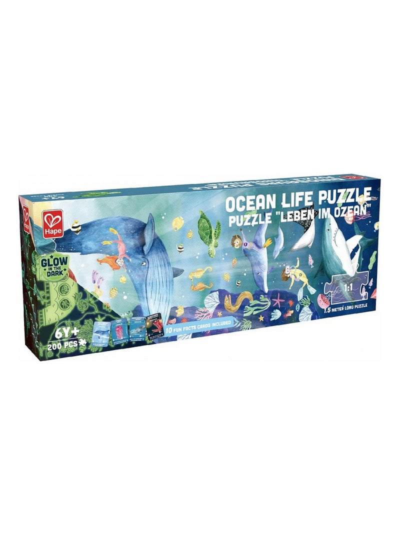 Puzzle geant Ocean brille dans le noir N/A - Kiabi