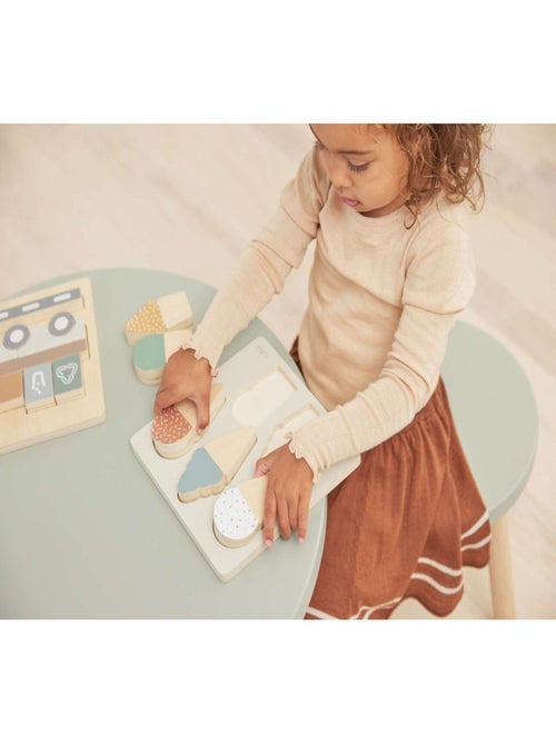 Puzzle glace en bois contreplaqué de bouleau - Kiabi