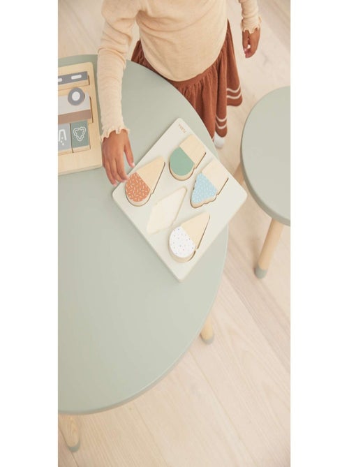 Puzzle glace en bois contreplaqué de bouleau - Kiabi