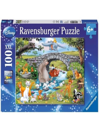 Puzzle Grande famille Disney 100 pcs XXL