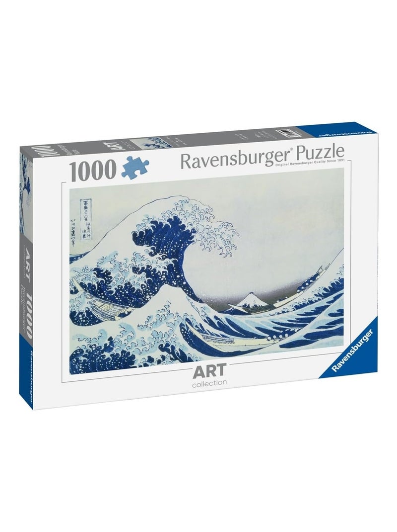 Puzzle Grande vague de Kanagawa 1000 pcs N/A - Kiabi