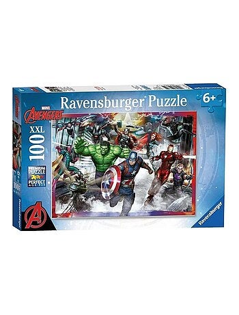 Puzzle Grands héros Marvel Avengers 100 pcs XXL