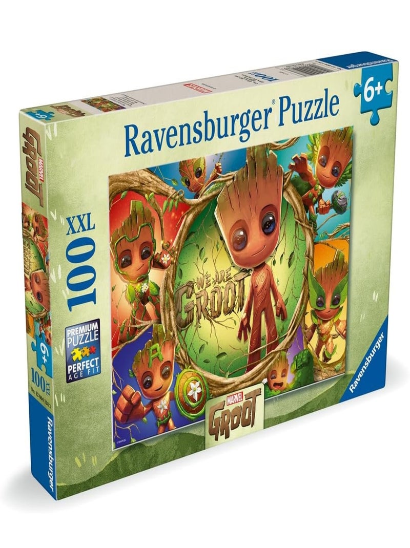 Puzzle Groot Marvel Avengers 100 pcs XXL N/A - Kiabi