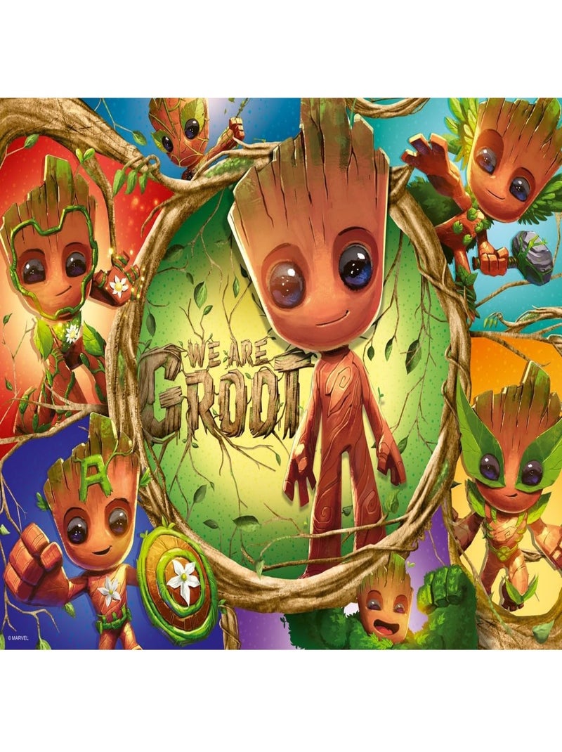 Puzzle Groot Marvel Avengers 100 pcs XXL N/A - Kiabi