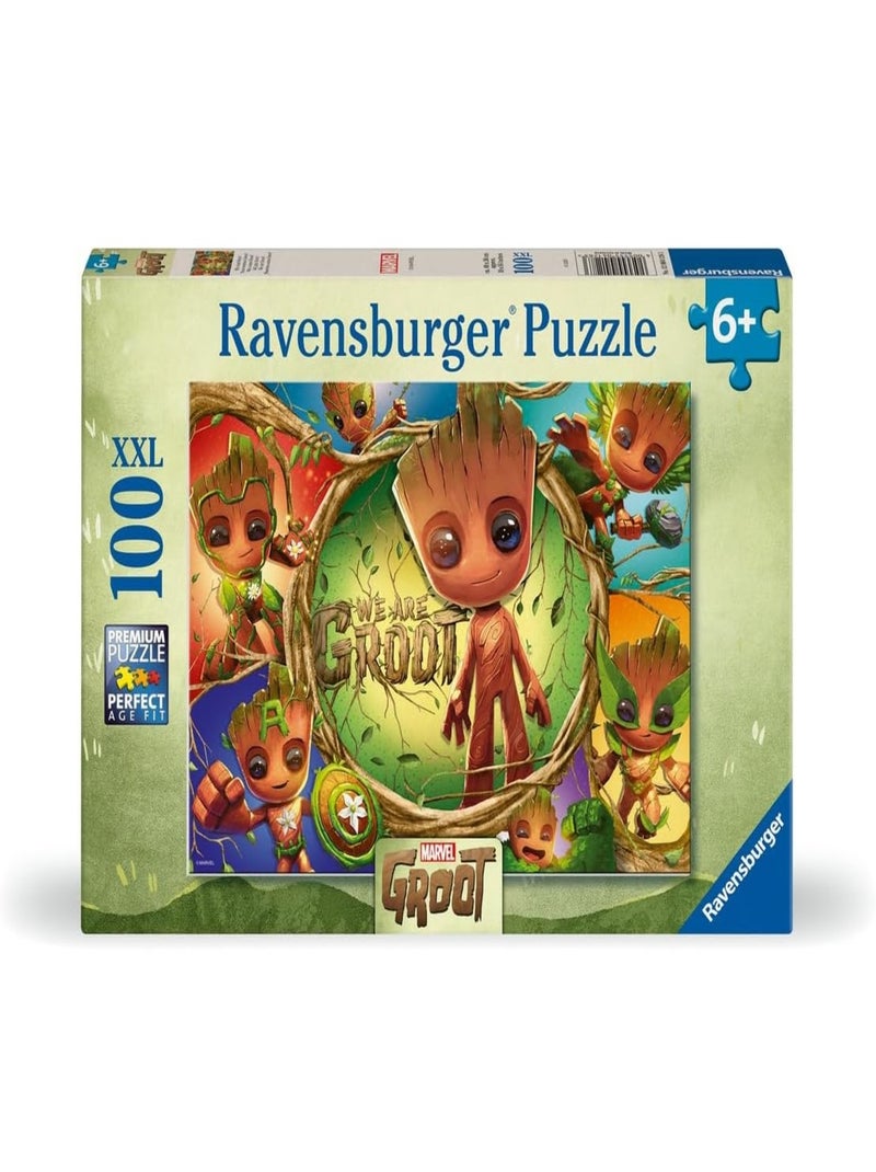 Puzzle Groot Marvel Avengers 100 pcs XXL N/A - Kiabi