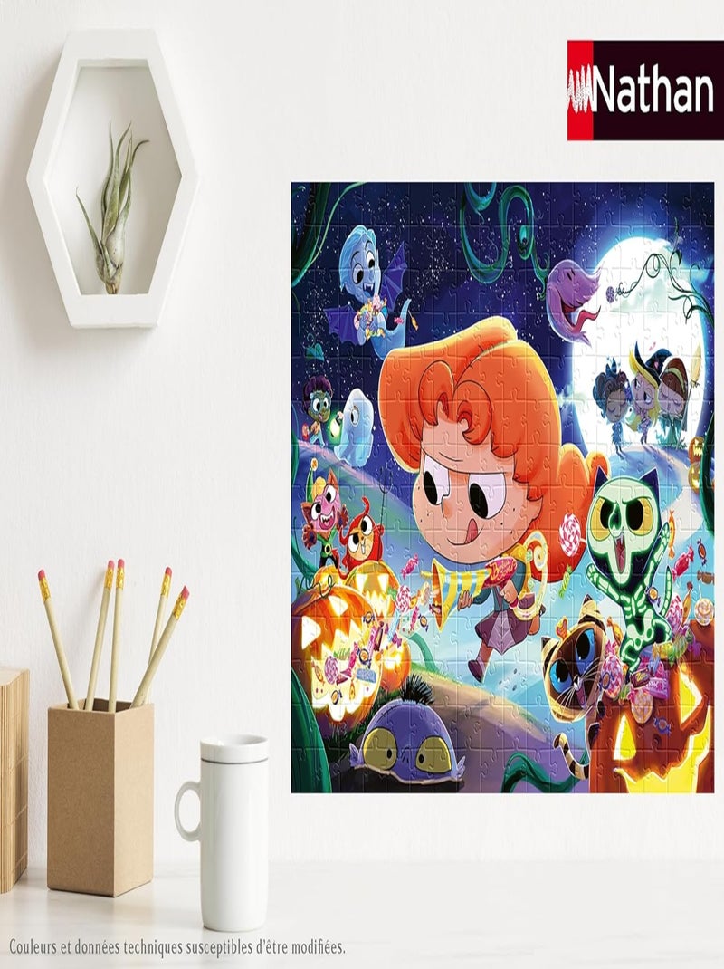 Puzzle Halloween Mortelle Adèle 250 pcs N/A - Kiabi