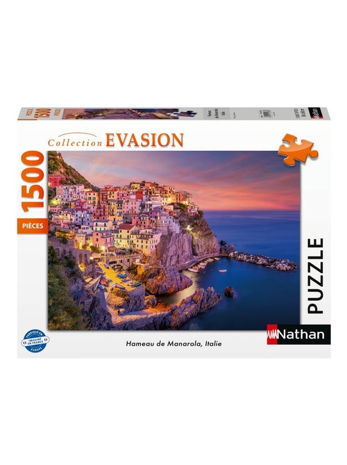 Puzzle Hameau de Manarola 1500 pcs - Kiabi