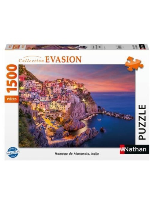 Puzzle hameau de manarola 1500 pcs - Kiabi