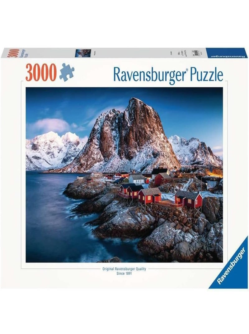 Puzzle Hamnoy Iles Lofoten 3000 pcs N/A - Kiabi